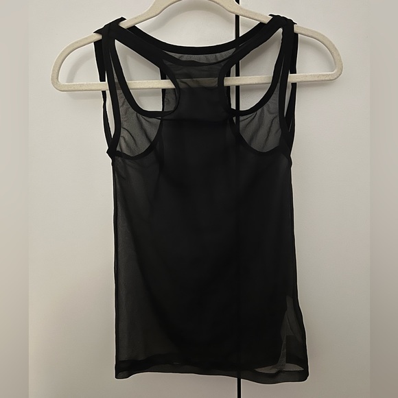 Dion Lee Sheer Shift Loop Tank Top - Picture 5 of 6